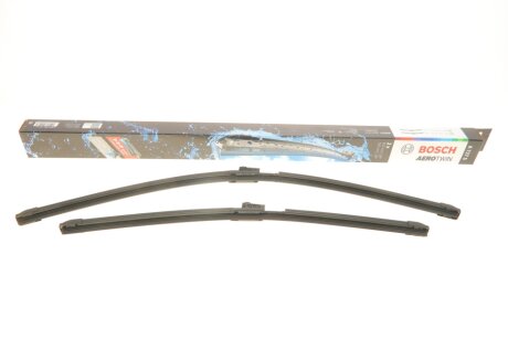 Щетка стеклоочистителя К-Т БЕСКАРКАСНЫЙ AEROTWIN / 650/500 MM / A 727 S / ЛЕВЫЙ РУЛЬ BOSCH 3 397 014 727