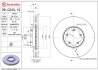Диск гальмівний ПЕРЕДН FORD TRANSIT BOX 08/13-,FORD TRANSIT BUS 08/13-,FORD TRANSIT CUSTOM BOX 04/1 -ua BREMBO 09.C243.10 (фото 2)