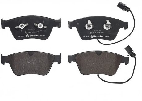 Колодки гальмівні дискові ПЕРЕДН BENTLEY CONTINENTAL 6.0 2005- -ua BREMBO P05 003