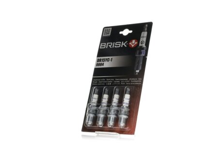 Свічка запалювання SUPER ВАЗ 2110 16V 1,1 мм (блістер) (0004#4) BRISK DR15YC1