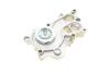 Помпа води Skoda Fabia/Octavia/VW Caddy/Golf/Passat/Seat 1.0/1.2/1.4TSI/1.6 12-(B/B) (6 лоп) UA63 BUGATTI PA10231 (фото 4)