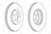 Диск гальмівний передній (кртано)) 2) Audi A4 (B8), Q5 (08-11) CHAMPION 562511CH (фото 1)