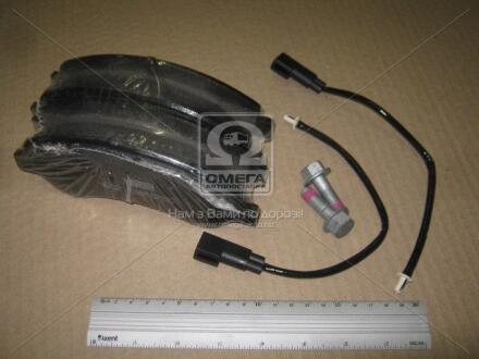 Колодки гальмівні дискові передн Ford Transit (06-14) CHAMPION 573276CH