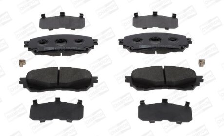 Колодки гальмівні дискові передн Mazda 6 (13-) CHAMPION 573444CH