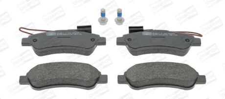 Колодки гальмівні дискові задні Citroen Jumper II/ Fiat Ducato (06-) CHAMPION 573632CH