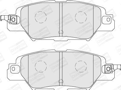 Колодки гальмівні дискові задн Mazda CX-5 (14-) CHAMPION 573858CH