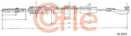 Трос сцепления COFLE 10.2652