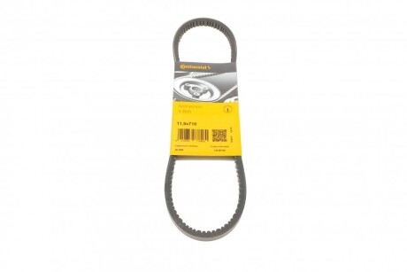 Ремінь генератора VW Polo/Golf 1.0-1.4D 85-94 CONTINENTAL UA63 Contitech 11,9X710Ld