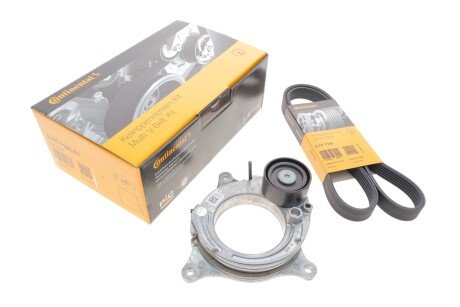 Комплект ремня генератора BMW 3 (F30/F80) 1.5/2.0 B38/B46/B48 15-18 CONTINENTAL (opt-om) Contitech 6PK1165K1