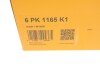 Комплект ремня генератора BMW 3 (F30/F80) 1.5/2.0 B38/B46/B48 15-18 CONTINENTAL (opt-om) Contitech 6PK1165K1 (фото 7)