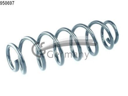 Пружина подвески задняя. 2) VW Bora/Skoda Rapid (00-05) (14.950.697) CS Germany 14950697