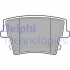 Комплект гальмівних колодок з 4 шт. дисків Delphi LP2035 (фото 1)