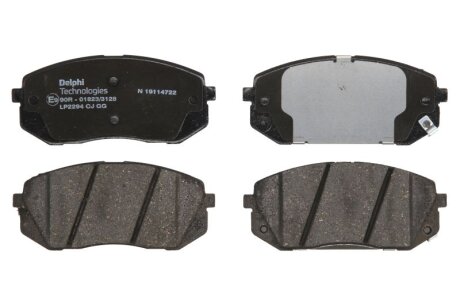 Комплект гальмівних колодок з 4 шт. дисків Delphi LP2294
