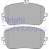 Комплект гальмівних колодок з 4 шт. дисків Delphi LP3603 (фото 1)