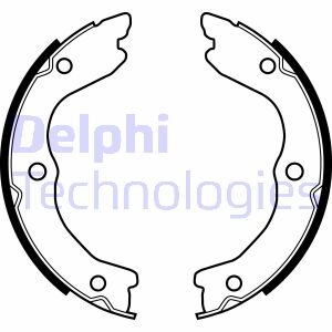 Гальмівні колодки барабані Delphi LS2038