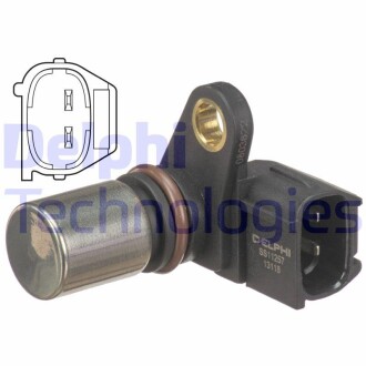 Датчик обертів колінвалу TOYOTA LAND CRUISER 90 (_J9_) - 3.4 I 24V (VZJ90_,...) (03.1996 - 08.2002) -ua Delphi SS11257
