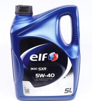Олива 5W40 Evolution 900 SXR (5L) (458606) (ACEA A3/B4/API SM/RN 0700/RN 0710) (opt-om) ELF 213913