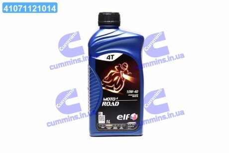 Олива моторна Moto 4T Road 10W-40 (Каністра 1л) ELF 213957