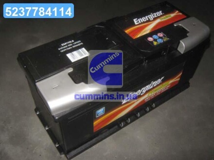 Аккумулятор 110Ah-12v Prem.(393х175х190), R,EN920 Energizer 610 402 092