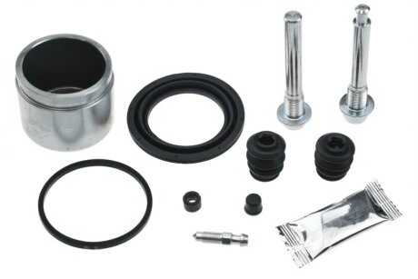 Ремкомплект суппорта (части суппорта, уплотнители) 402191 + 410128, SUPER KIT: ПОРШЕНИЙ+НАПРАВЛЯЮЩИЕ+УЩЕЛ ERT 440528