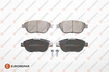 Колодки гальмівні дискові (комплект 4 шт.).)) EUROREPAR 1617256680