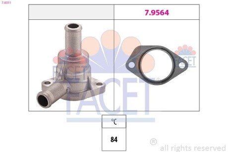 Термостат Citroen Jumper 2.5 d (94-02) (7.8311) FACET 78311