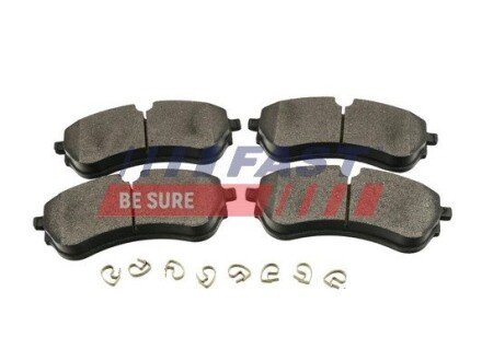 Колодки гальмівні передні VW Crafter (16-) без датчика FAST FT29580