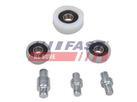 Ролики верхней петли сдвижной двери Peugeot Boxer/Fiat Ducato/Citroen Jumper (06-) FAST FT95387