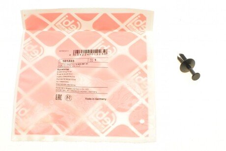Кліпса кріплення обшивки MB/VAG/BMW (чорна) (opt-om) FEBI BILSTEIN 101223