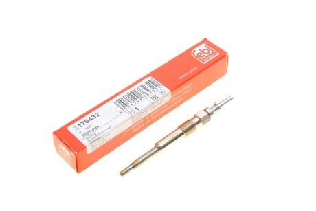 Свеча накаливания BMW 3 (E46/E90)/5 (E60)/X5 (E70) 2.0/2.5/3.0D 01- (5V) UA63 FEBI BILSTEIN 176432