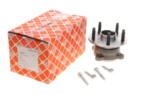 Підшипник маточини (задньої) Opel Astra J/Chevrolet Cruze 09- UA63 FEBI BILSTEIN 176949
