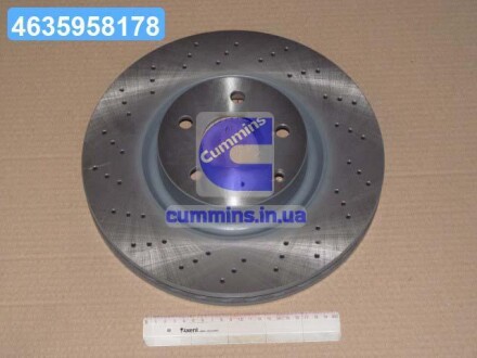 Диск тормозной MERCEDES S-CLASS 320 350 05- передн. (FEBI) FEBI BILSTEIN 26407