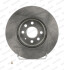Диск гальмівний ПЕРЕДН OPEL COMBO 01-. MERIVA 03-10 -ua FERODO DDF1236 (фото 1)