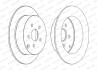 Диск тормозной С ПОКРЫТИЕМ TOYOTA CELICA,PRIUS 1.5I,1.8I 16V 99.11-,03.07- FERODO DDF1485C (фото 1)
