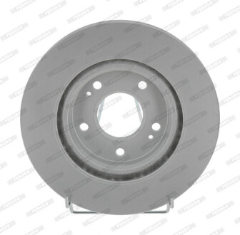 Диск тормозной ПЕРЕДН С ПОКРЫТИЕМ MITSUBISHI GRANDIS 2.0DI-D 05-,2.4 04- FERODO DDF1659C