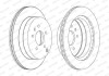 Диск гальмівний ЗАДН С ПОКРЫТИЕМ CHEVROLET CAPTIVA 6/06-,OPEL ANTARA 5/06- -ua FERODO DDF1660C (фото 1)