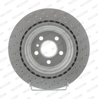 Диск гальмівний ЗАДН MERCEDES-BENZ M-CLASS (W166) 06/11- -ua FERODO DDF2205C
