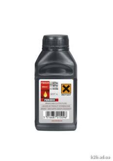 Рідина гальмівна DOT 4 0.25л FERODO FBX025