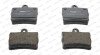 Колодки гальмівні дискові ЗАДН MERCEDES C180, C200, C220, C230, C250, E200, E220 -ua FERODO FDB1310 (фото 1)