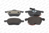 Колодки тормозные дисковые передние AUDI A4 00-. A6 97-05. SKODA SUPERB 02-. VW PASSAT 00-05 FERODO FDB1717 (фото 1)