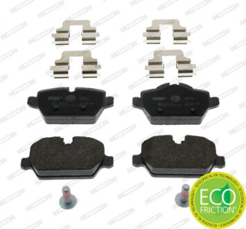 Колодки тормозные дисковые задние BMW 1 (E81,E87) 04-, 3 (E90) 05- FERODO FDB1806