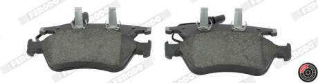 Колодки гальмівні дискові ПЕРЕДН AUDI A6 QUATTRO 06-, A8 2.8-6.0 03-,VW PHAETON 3.0-6.0 02- -ua FERODO FDB1832