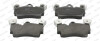 Колодки тормозные дисковые задние AUDI Q7 3.0-6.0 06-,PORSCHE CAYENNE 3.0-4.5 04- FERODO FDB1835 (фото 1)