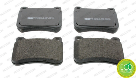 Колодки тормозные дисковые передние MB C-CLASS(W203) 180-320 00- FERODO FDB1907
