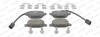 Колодки тормозные дисковые задние FIAT LINEA (323) 1.4/ 1.4 T-JET/ 1.6/ 1.9 16V/ 1.3 D MULTJET 06/07- FERODO FDB4692 (фото 1)