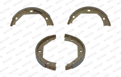 Колодки тормозные барабанные ЗАДН BMW 3 SERIES E46 00-05, E90/E91/E93 05- BMW 5 SERIES E39 96-04 FERODO FSB585
