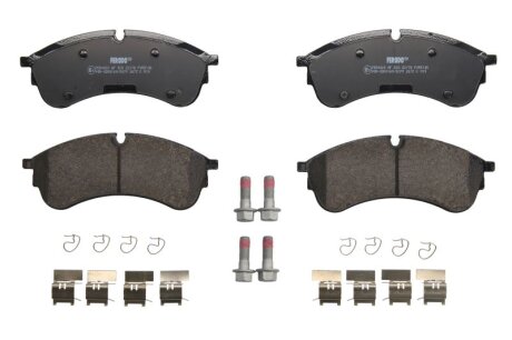 Колодки гальмівні дискові (комплект 4 шт) VOLKSWAGEN CRAFTER 2017-, 09/2016- -ua FERODO FVR5105