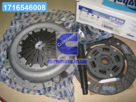 Зчеплення ВАЗ 2110-2112 (диск натиск.+вед.+підш.) Finwhale CK210