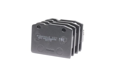 Колодка торм. ВАЗ 2101-2107, ИЖ 27175 перед. (компл. 4шт.) C.I.U Finwhale V211