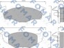 Колодки тормозные дисковые передние SEAT AROSA 97-, SKODA FABIA 02-, VW POLO 94- FOMAR FO 643081 (фото 1)
